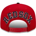 kasketter-flad-rod-snapback-9fifty-team-arch-fra-boston-red-sox-mlb-af-new-era