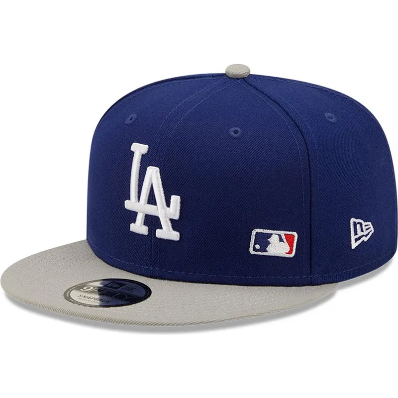 kasketter-flad-bla-snapback-9fifty-team-arch-fra-los-angeles-dodgers-mlb-af-new-era