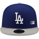 kasketter-flad-bla-snapback-9fifty-team-arch-fra-los-angeles-dodgers-mlb-af-new-era
