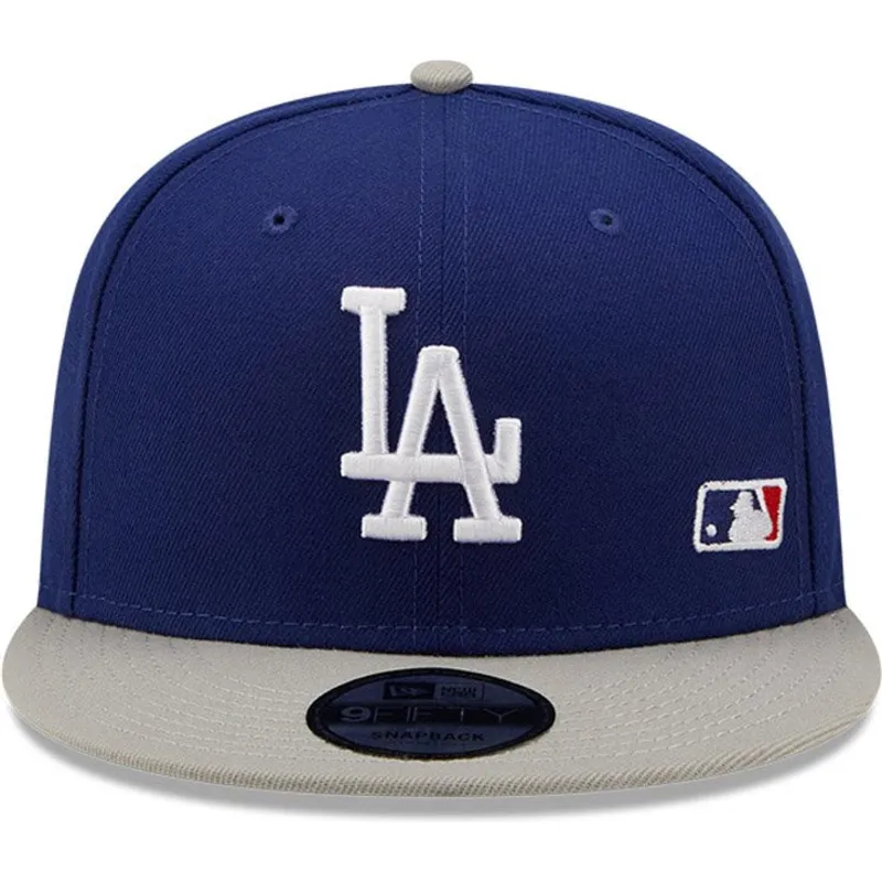 kasketter-flad-bla-snapback-9fifty-team-arch-fra-los-angeles-dodgers-mlb-af-new-era