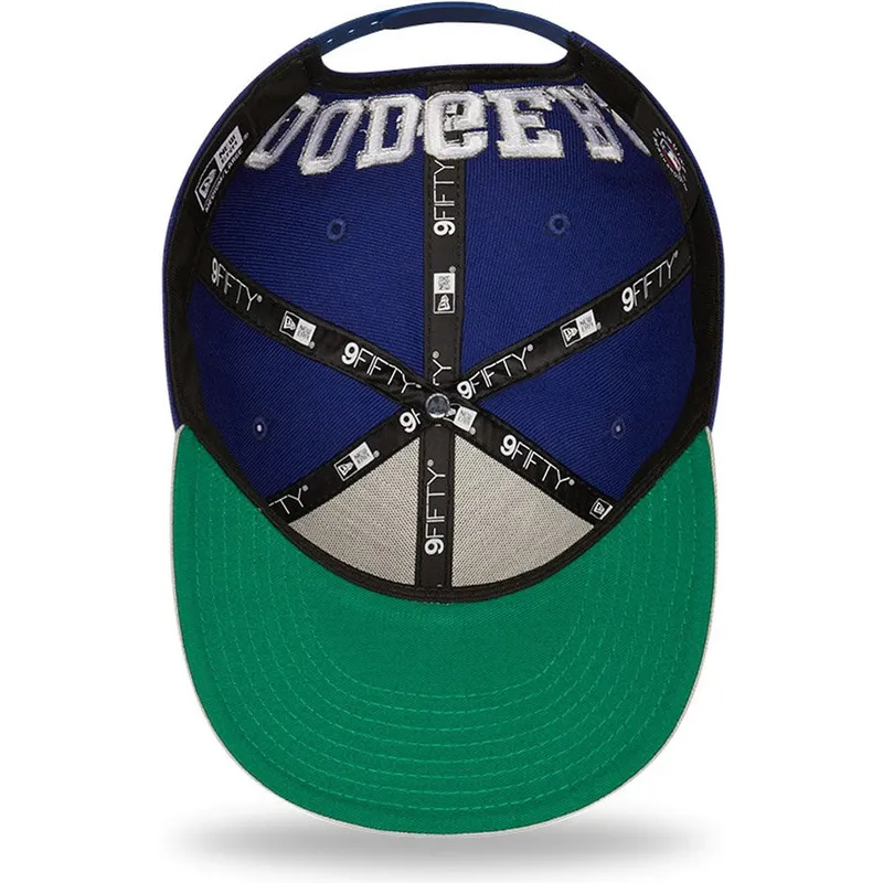 kasketter-flad-bla-snapback-9fifty-team-arch-fra-los-angeles-dodgers-mlb-af-new-era