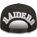 kasketter-flad-sort-snapback-9fifty-team-arch-fra-las-vegas-raiders-nfl-af-new-era