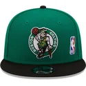 kasketter-flad-gron-snapback-9fifty-team-arch-fra-boston-celtics-nba-af-new-era
