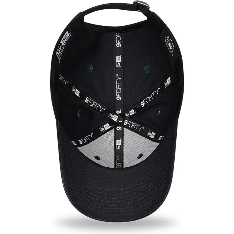 kasketter-buet-marinebla-justerbar-rem-9forty-league-essential-fra-los-angeles-dodgers-mlb-af-new-era