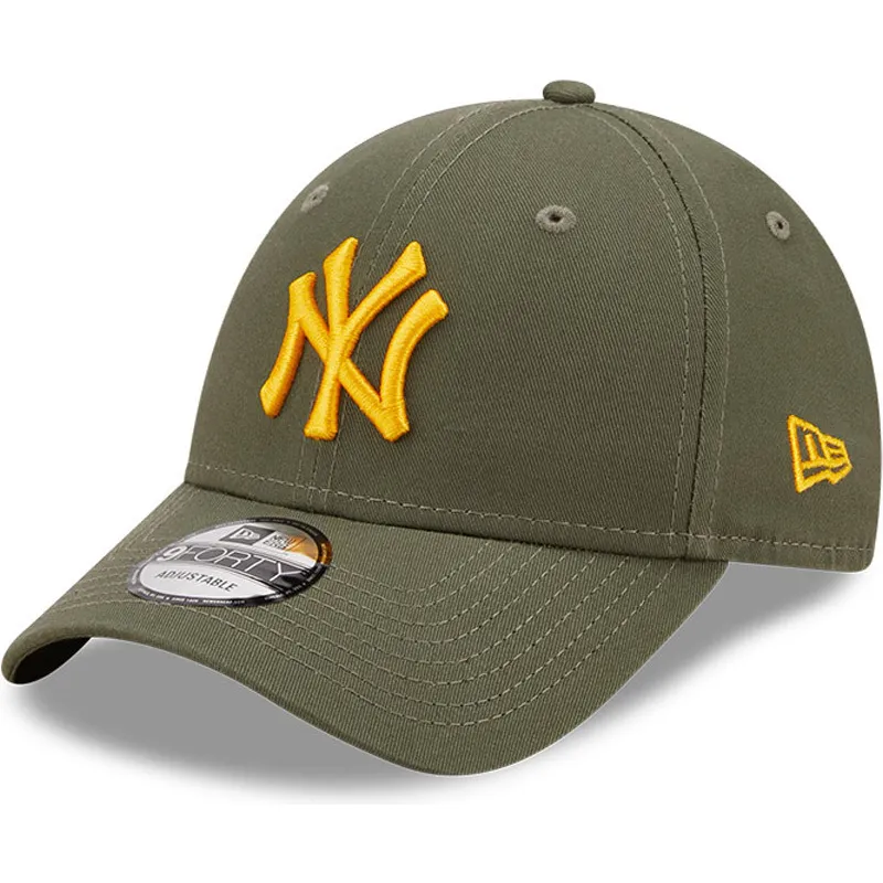 kasketter-buet-gron-justerbar-rem-9forty-league-essential-fra-new-york-yankees-mlb-af-new-era