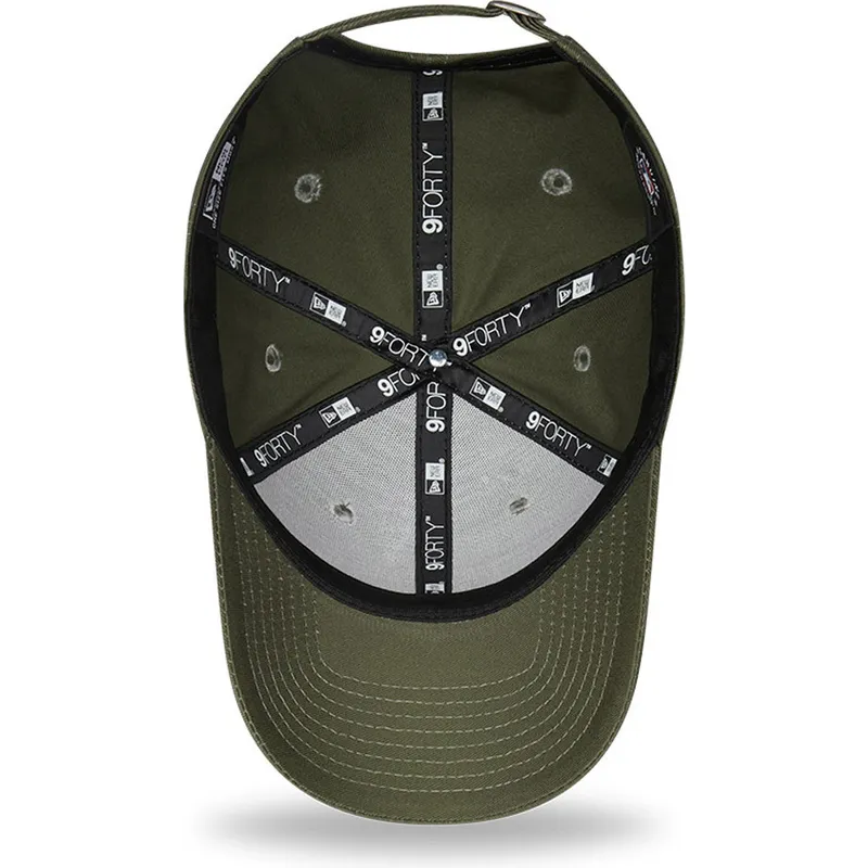 kasketter-buet-gron-justerbar-rem-9forty-league-essential-fra-new-york-yankees-mlb-af-new-era