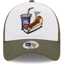 kasketter-buet-hvid-snapback-a-frame-stadium-food-hot-dog-fra-new-york-yankees-mlb-af-new-era