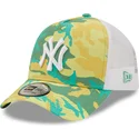 kasketter-buet-gron-snapback-a-frame-camo-pack-fra-new-york-yankees-mlb-af-new-era