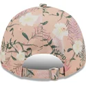 9forty-floral-los-angeles-dodgers-mlb-justerbar-lyserod-buet-kasket-fra-new-era