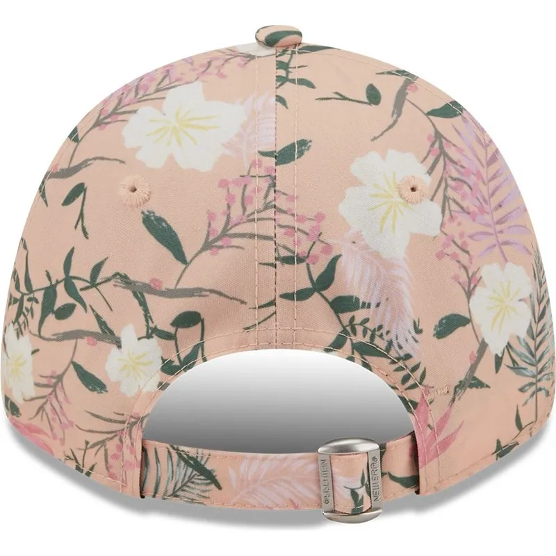 kasketter-buet-rosa-justerbar-rem-9forty-floral-fra-los-angeles-dodgers-mlb-af-new-era