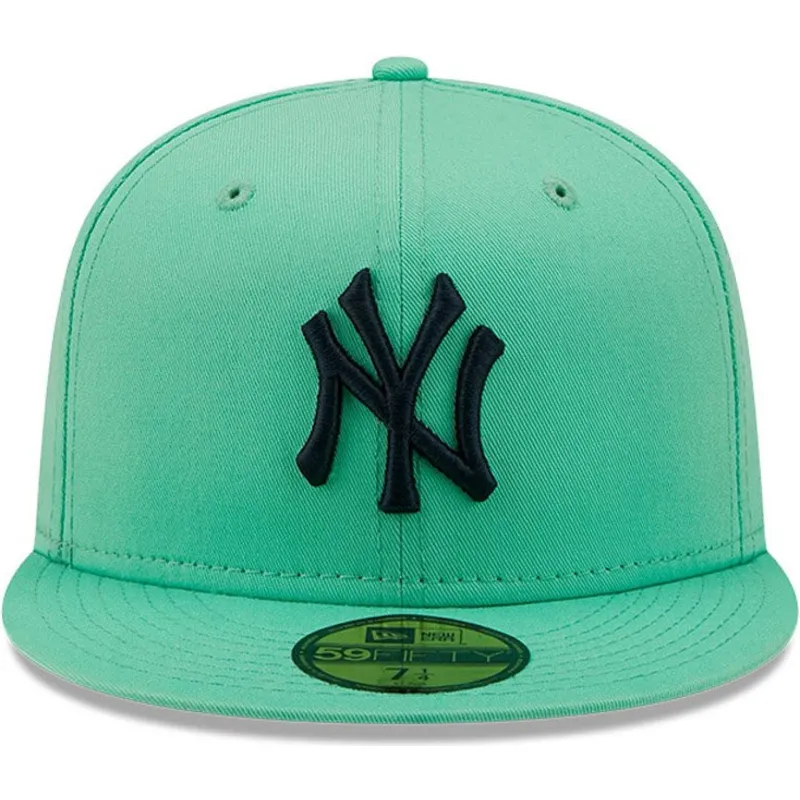 kasketter-flad-bla-tilpasset-59fifty-league-essential-fra-new-york-yankees-mlb-af-new-era