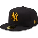 kasketter-flad-marinebla-tilpasset-59fifty-league-essential-fra-new-york-yankees-mlb-af-new-era