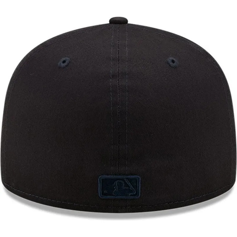 kasketter-flad-marinebla-tilpasset-59fifty-league-essential-fra-new-york-yankees-mlb-af-new-era