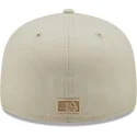 kasketter-flad-gra-tilpasset-marron-59fifty-league-essential-fra-new-york-yankees-mlb-af-new-era