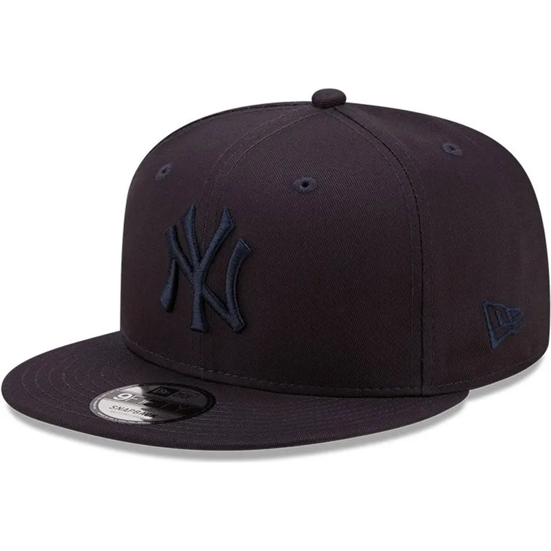 kasketter-flad-marinebla-snapback-9fifty-league-essential-fra-new-york-yankees-mlb-af-new-era