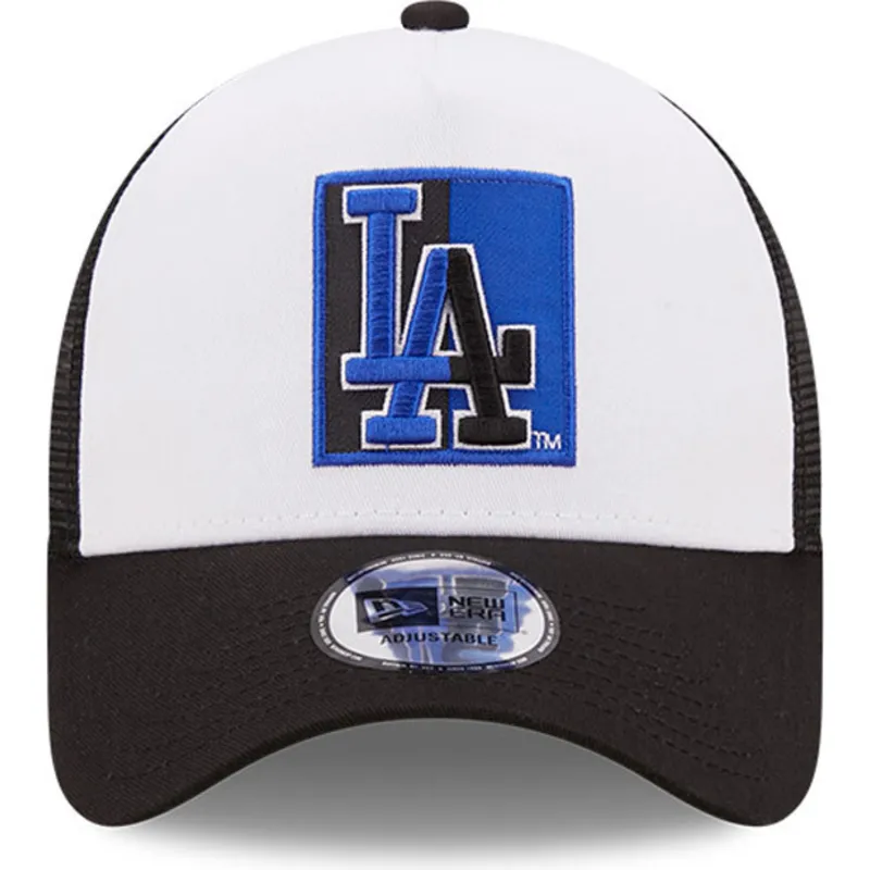 kasketter-buet-sort-snapback-a-frame-team-patch-fra-los-angeles-dodgers-mlb-af-new-era kasketter-buet-sort-snapback-a-frame-team-patch-fra-los-angeles-dodgers-mlb-af-new-era
