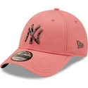 kasketter-buet-rosa-justerbar-rem-9forty-camo-infill-fra-new-york-yankees-mlb-af-new-era