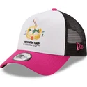 gorra-trucker-hvid-sort-og-lyserod-dumplings-food-pack-fra-new-era