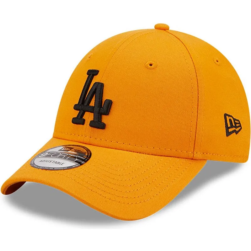 kasketter-buet-orange-justerbar-rem-negro-9forty-league-essential-fra-los-angeles-dodgers-mlb-af-new-era