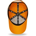 orange-justerbar-buet-kasket-med-sort-logo-9forty-league-essential-los-angeles-dodgers-mlb-fra-new-era