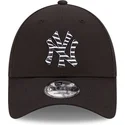 new-era-new-york-yankees-mlb-9forty-infill-justerbar-sort-buet-cap