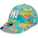 kasketter-buet-bla-justerbar-rem-9forty-camo-pack-fra-new-york-yankees-mlb-af-new-era