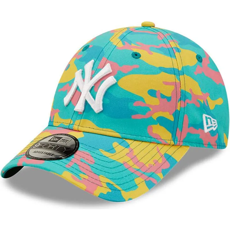 kasketter-buet-bla-justerbar-rem-9forty-camo-pack-fra-new-york-yankees-mlb-af-new-era