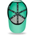 gron-justerbar-buet-kasket-med-gront-logo-9forty-league-essential-los-angeles-dodgers-mlb-fra-new-era