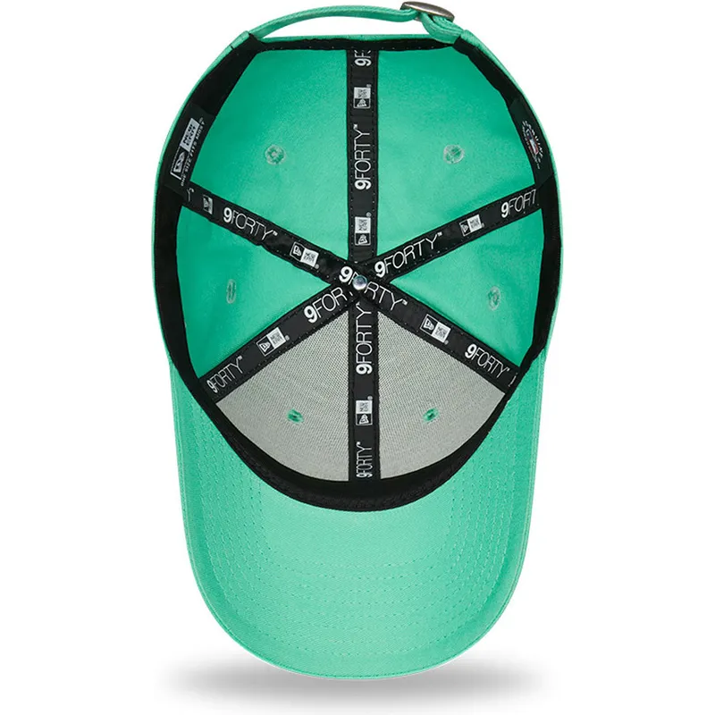 kasketter-buet-gron-justerbar-rem-9forty-league-essential-fra-los-angeles-dodgers-mlb-af-new-era