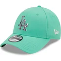 gron-justerbar-9forty-infill-buekasket-fra-los-angeles-dodgers-mlb-fra-new-era