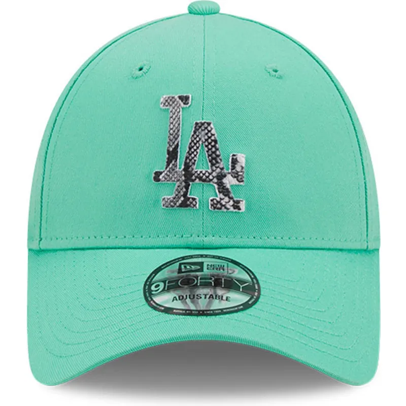 kasketter-buet-gron-justerbar-rem-9forty-infill-fra-los-angeles-dodgers-mlb-af-new-era