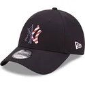 new-era-new-york-yankees-mlb-9forty-infill-justerbar-marinebla-buet-kasket