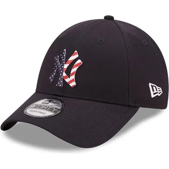 new-era-new-york-yankees-mlb-9forty-infill-justerbar-marinebla-buet-kasket