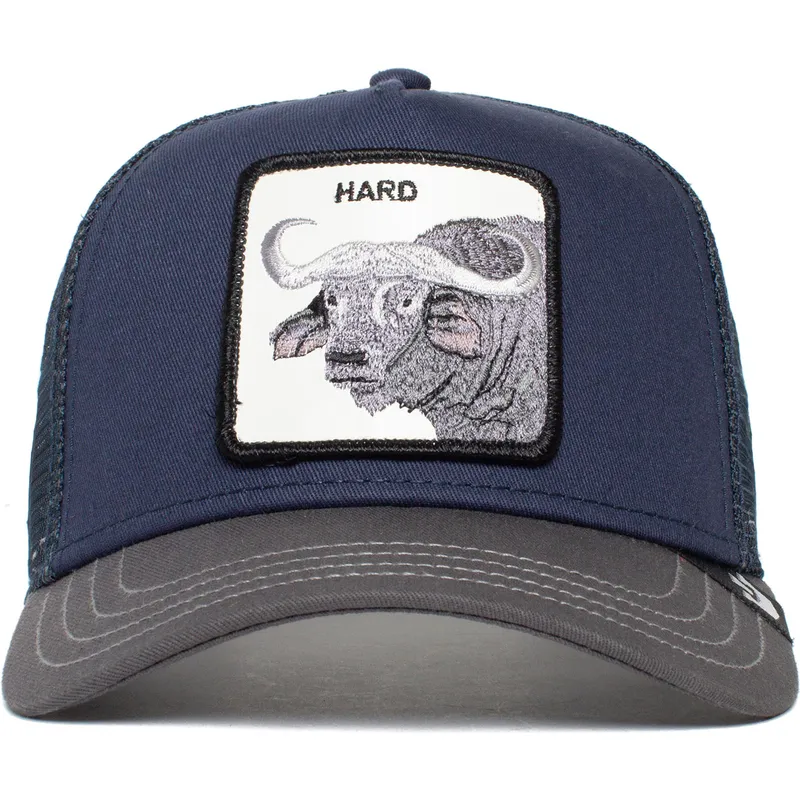 kasketter-buet-marinebla-snapback-the-farm-af-goorin-bros