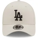 beige-buet-fitted-cap-39thirty-league-essential-los-angeles-dodgers-mlb-fra-new-era