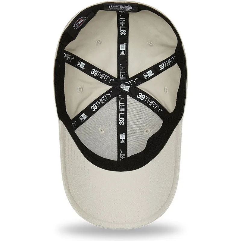 beige-buet-fitted-cap-39thirty-league-essential-los-angeles-dodgers-mlb-fra-new-era