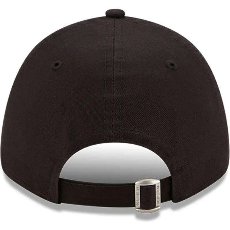 new-era-new-york-yankees-mlb-9forty-neon-pack-sort-justerbar-kasket-med-buet-skygge-og-orange-logo