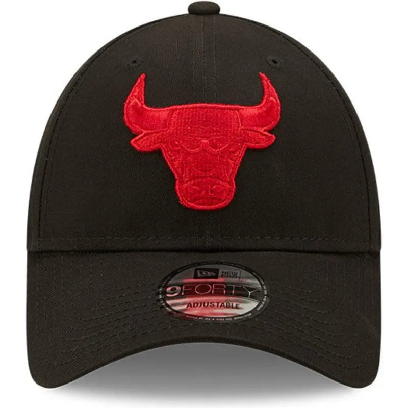 kasketter-buet-sort-justerbar-rem-9forty-neon-pack-fra-chicago-bulls-nba-af-new-era