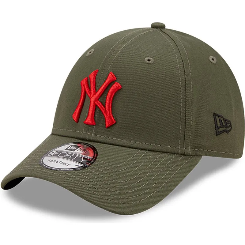 kasketter-buet-gron-justerbar-rem-9forty-stadium-food-fra-new-york-yankees-mlb-af-new-era