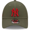 kasketter-buet-gron-justerbar-rem-9forty-stadium-food-fra-new-york-yankees-mlb-af-new-era