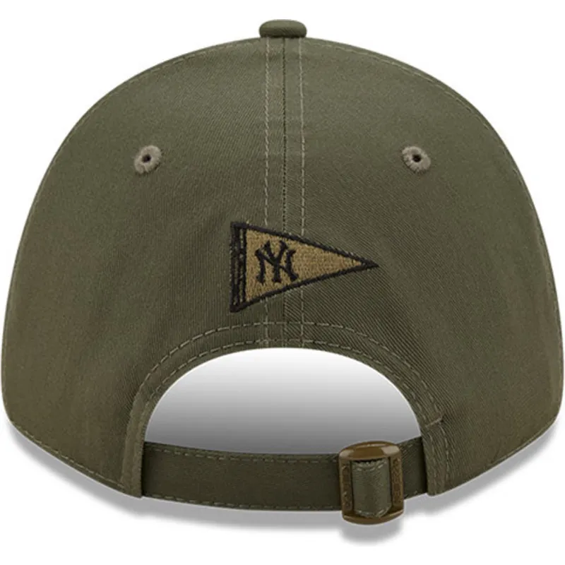 kasketter-buet-gron-justerbar-rem-9forty-stadium-food-fra-new-york-yankees-mlb-af-new-era