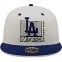 kasketter-flad-gra-snapback-9fifty-white-crown-fra-los-angeles-dodgers-mlb-af-new-era