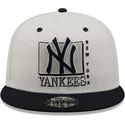 kasketter-flad-hvid-snapback-9fifty-white-crown-fra-new-york-yankees-mlb-af-new-era