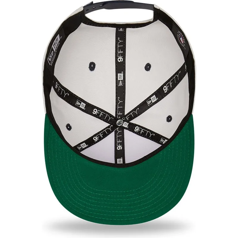 kasketter-flad-hvid-snapback-9fifty-white-crown-fra-new-york-yankees-mlb-af-new-era