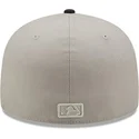 kasketter-flad-gra-tilpasset-59fifty-parche-lateral-fra-new-york-yankees-mlb-af-new-era