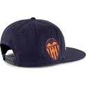morkebla-fladskygget-kasket-football-culture-amunt-fra-valencia-cf-lfp-af-puma