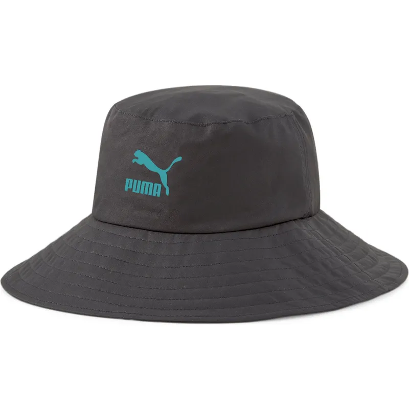 spande-sort-fra-bucket-negro-con-logo-azul-para-mujer-prime-af-puma