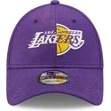 violet-justerbar-buet-kasket-9forty-washed-pack-split-logo-fra-los-angeles-lakers-nba-fra-new-era