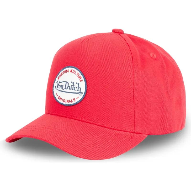 rod-buet-snapback-kasket-kustom-kulture-col-red1-fra-von-dutch