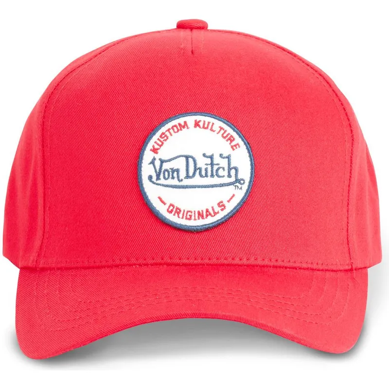 rod-buet-snapback-kasket-kustom-kulture-col-red1-fra-von-dutch
